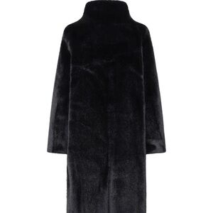 Unreal Fur Black Faux Fur Coat